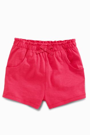 Three Pack Pink Strawberry Shorts (3mths-6yrs)